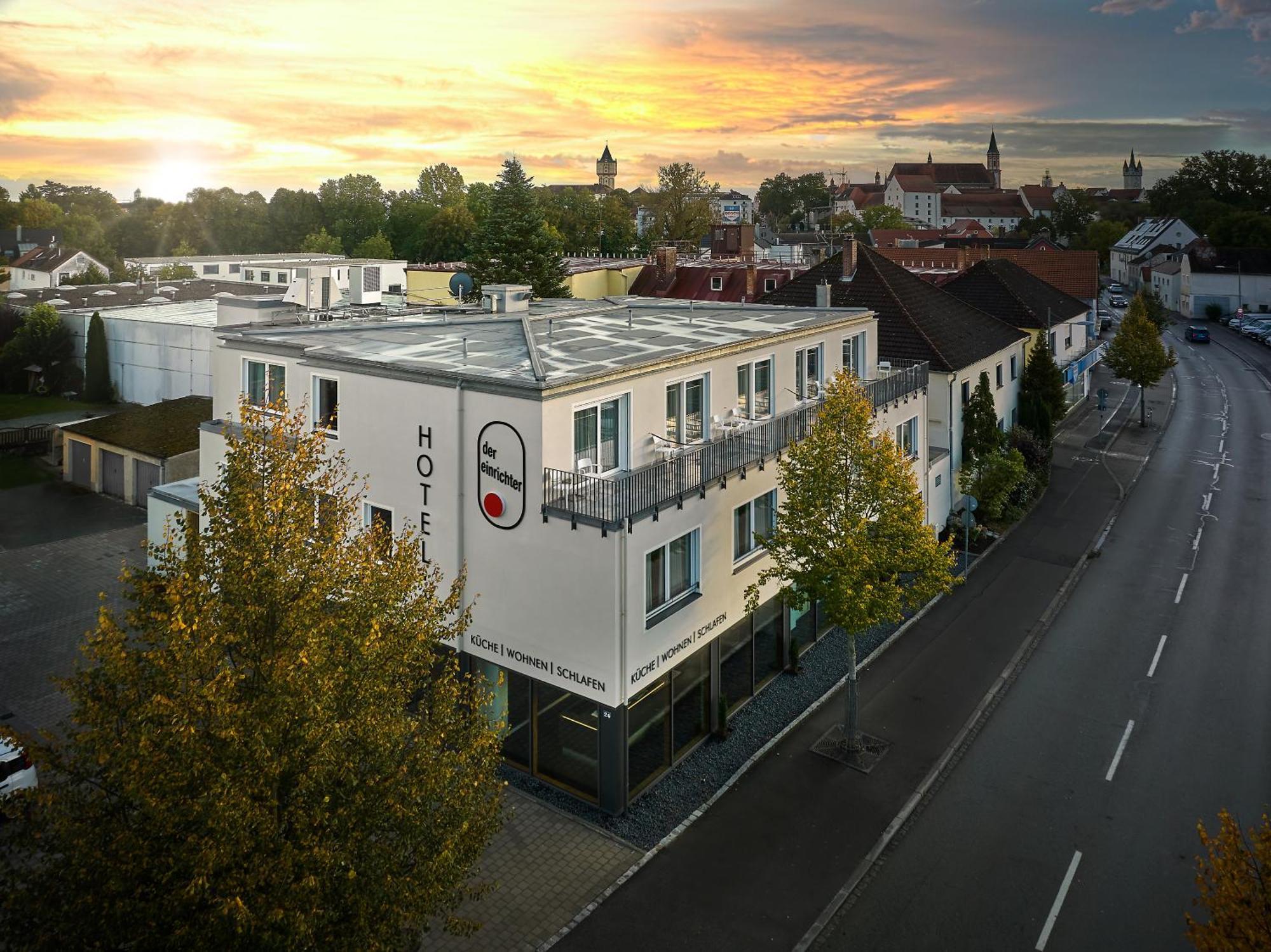 Hotel Der Einrichter Straubing Exterior foto